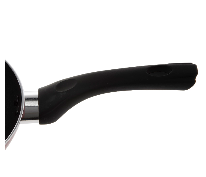 Royalford RF1264FP30 30 cm 3 Layer Non Stick Fry Pan – Black & Maroon 4 in UAE