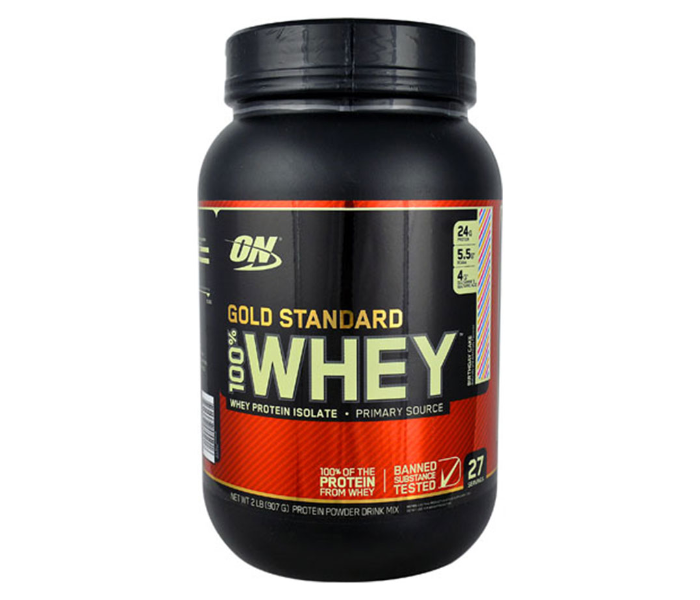 Optimum Nutrition Gold Standard - Whey Birthday Cake 1 in UAE