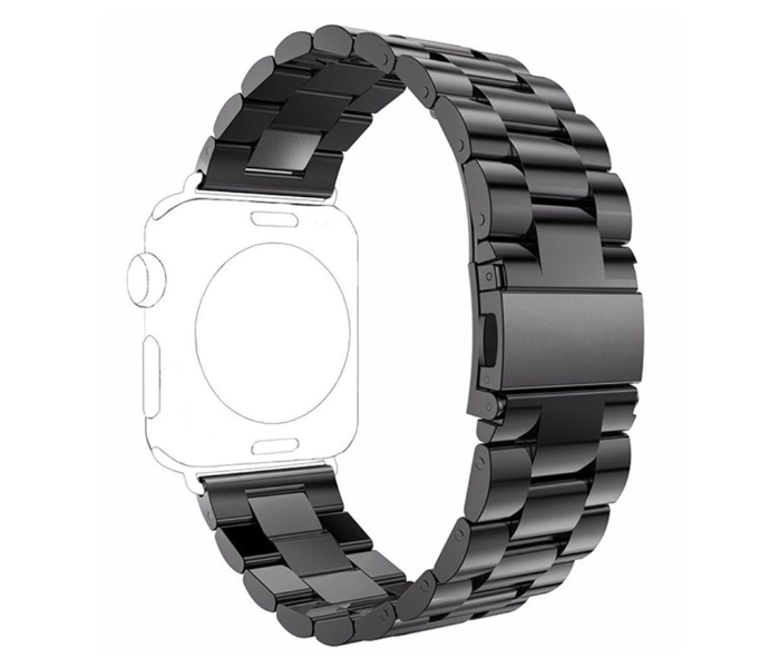 Replacement Band For Apple Watch Series -Black 1 in UAE
