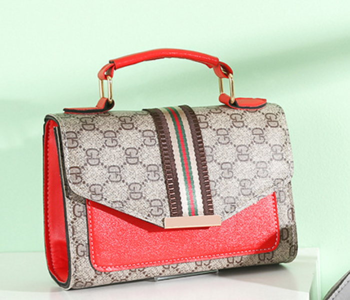 Stylish and Simple One-Shoulder PU Handbag for Women -Red 1 in UAE