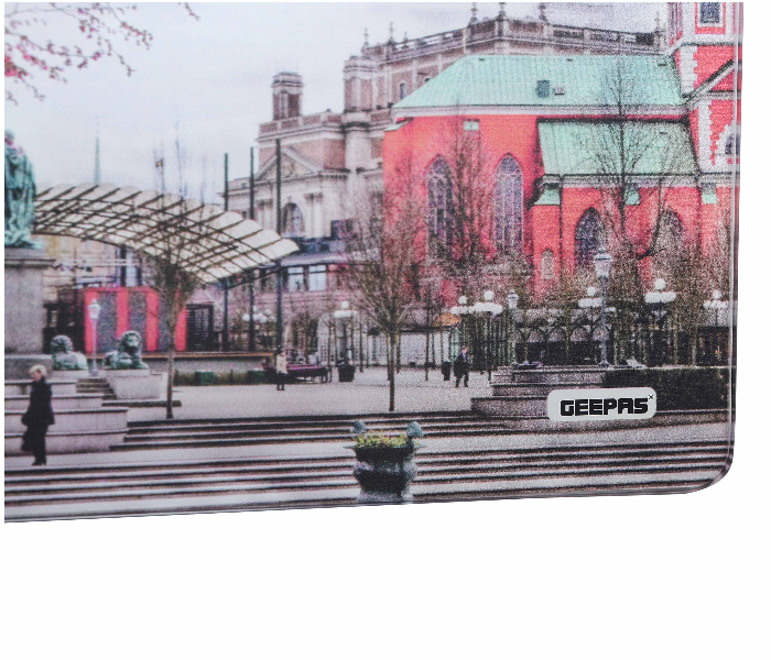 Geepas GBS4213 Printed Design Digital Weighing Scale 4 in OMAN