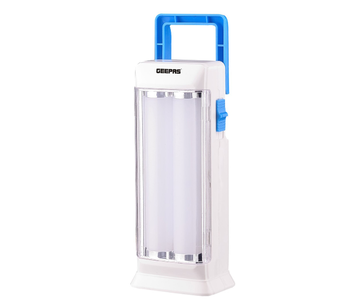 Geepas GE53013 18 Watt Rechargeable LED Emergency Lantern - White 2 in UAE