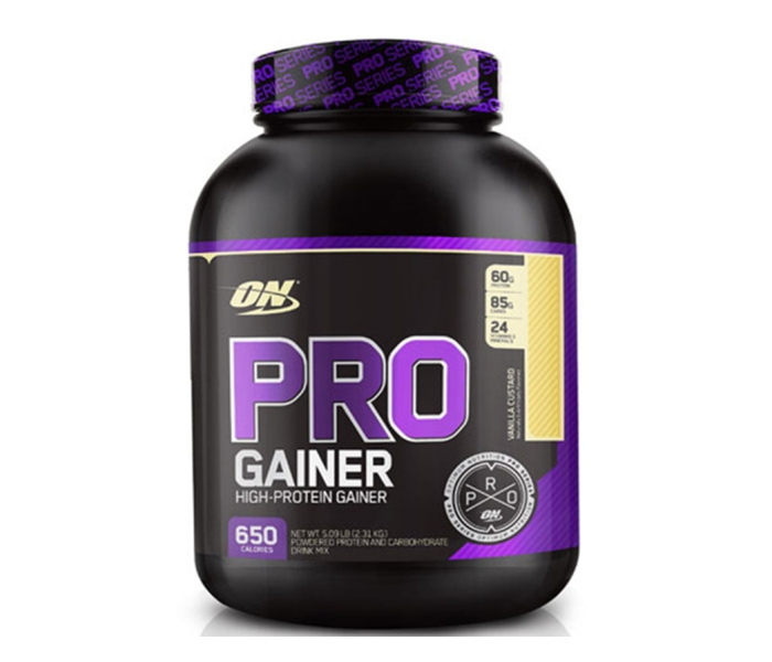 Optimum Nutrition 5.08 lbs Pro Complex Gainer Vanilla Custard 1 in UAE