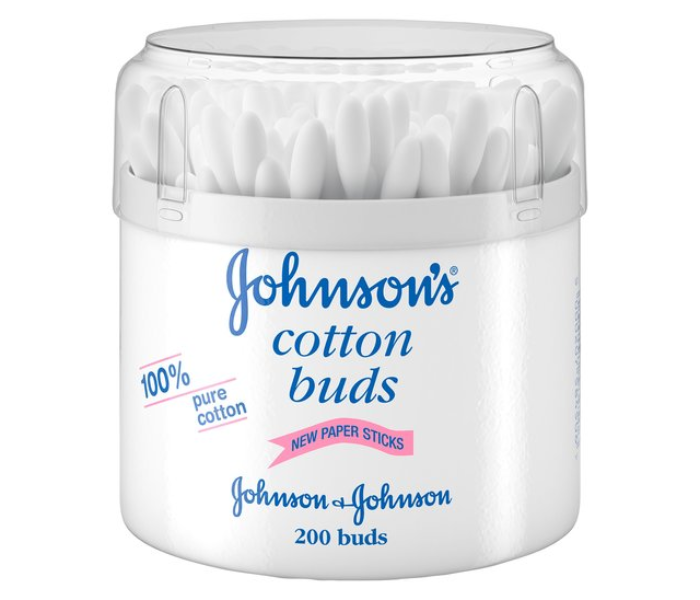 Johnsons Baby 200 Pcs Pure Cotton Ear Buds 1 in UAE