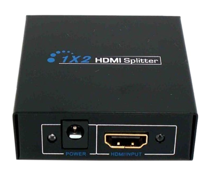 1X2 HDMI Splitter - Black 1 in UAE