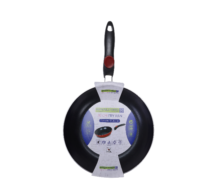 Royalford RF2958 28cm Elegant Fry Pan - Red 3 in UAE