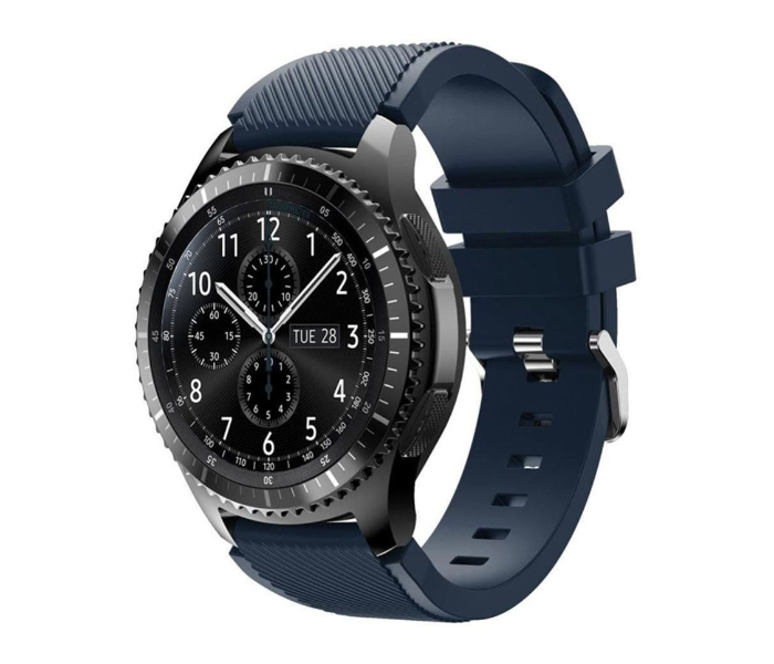 Replacement Band For Samsung Gear S3 Classic-Frontier Midnight Blue 1 in UAE