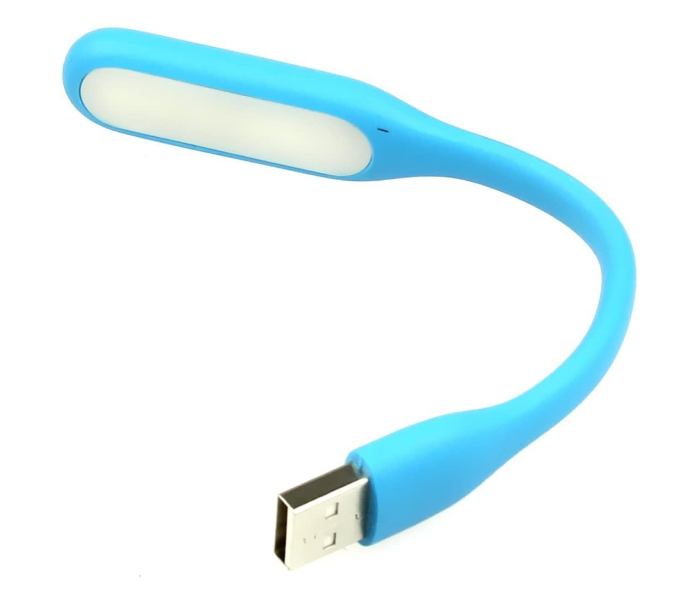 Generics USB01B Portable Flexible with 5V 1.2W USB LED Light Lamp - Blue 2 in UAE