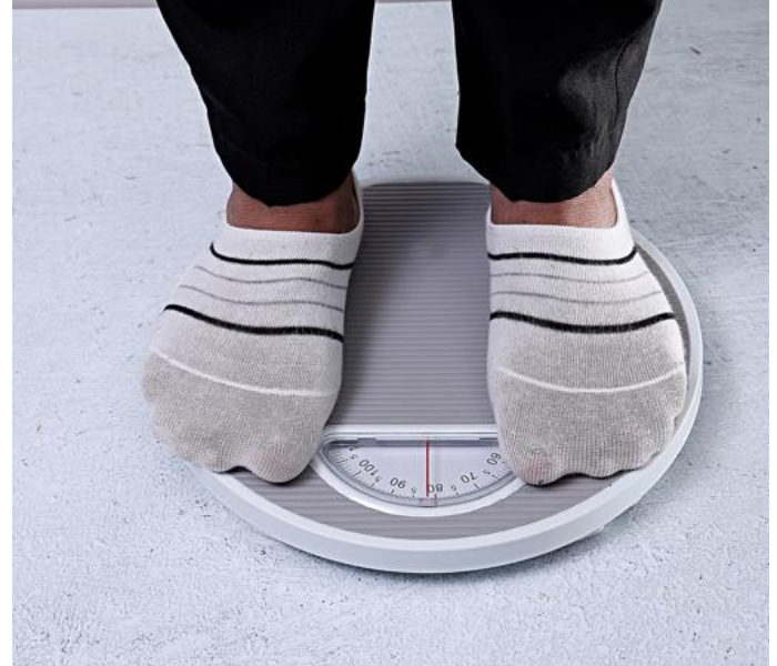 Krypton KNBS5139 Round Bathroom Scale - Grey 3 in OMAN