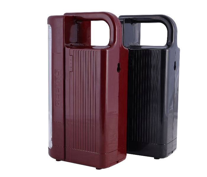 Geepas GE5566 2 in 1 24 Piece Rechargeable LED Emergency Lantern - Black and Purple 5 in KSA