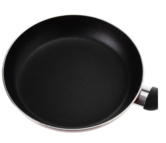 Royalford RF1261FP24 24 3 Layer Non Stick Fry Pan - Red 2 in UAE