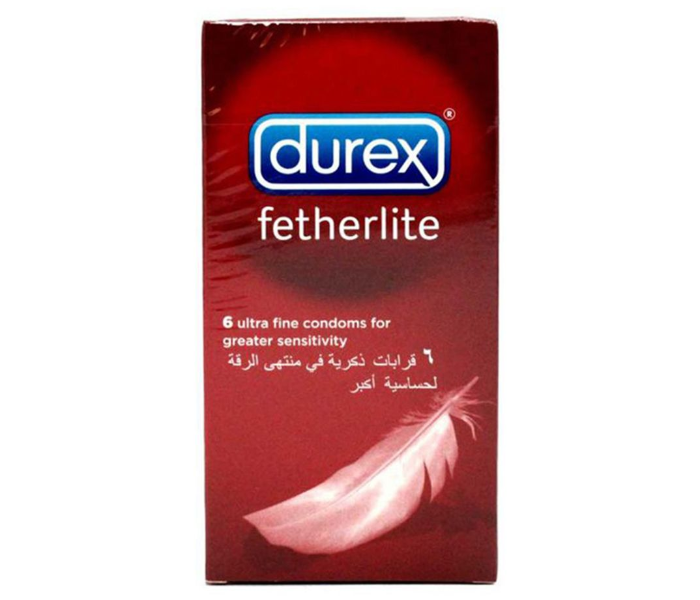 Durex Pack of 6 Fetherlite Ultra Fine Condom 1 in UAE