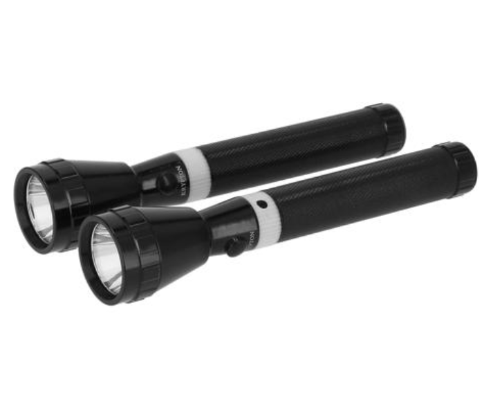 Krypton KNFL5024 2-in-1 Rechargeable LED Flashlight - Black 2 in UAE