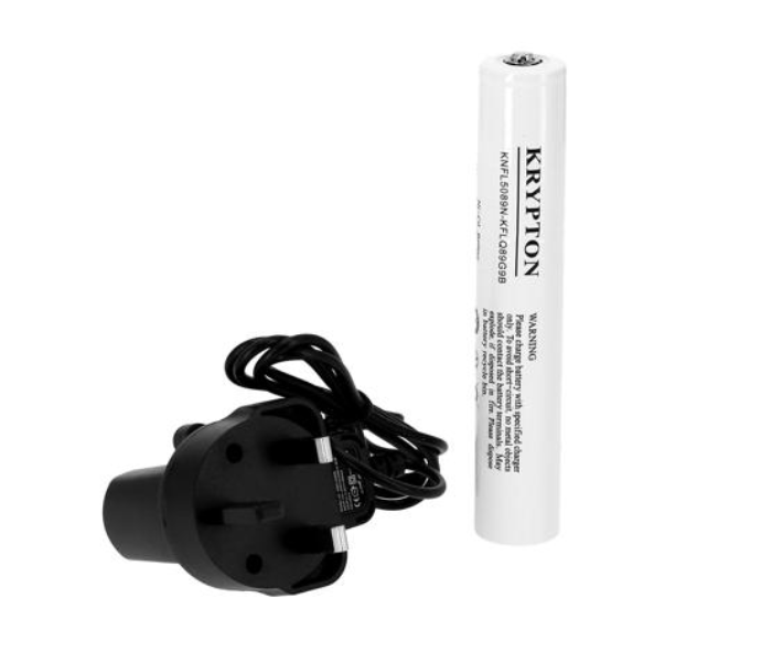 Krypton KNFL5089 5-in-1 Rechargeable LED Flashlight & Unbreakable - Black 4 in UAE
