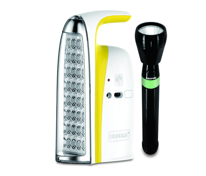 Geepas GEFL4677 Rechargeable LED Lantern & Flashlight 1 in UAE