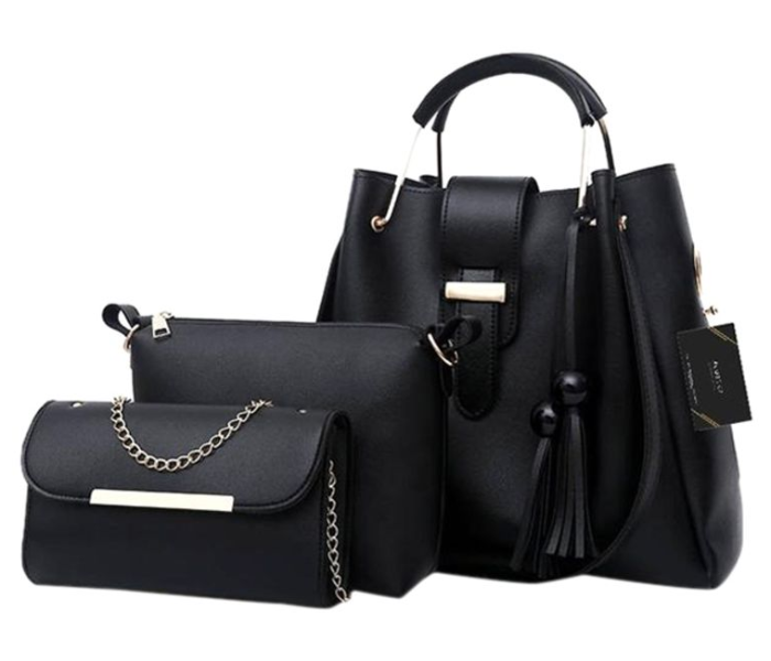 3 Piece Composite Bag Set - Black 1 in UAE
