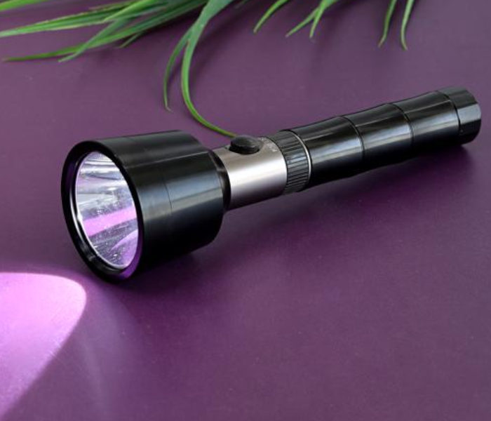 Krypton KNFL5149 Rechargeable Flash Light Black 5 in OMAN
