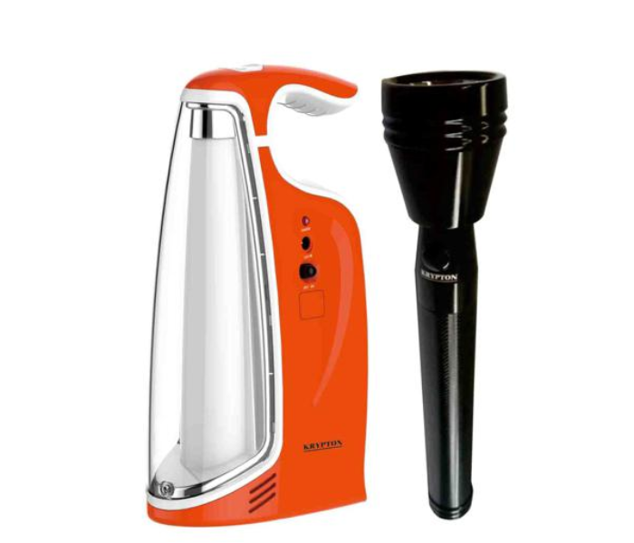 Krypton KNEFL5072 2 in 1 Rechargeable Led Lantern & Flashlight White 1 in UAE