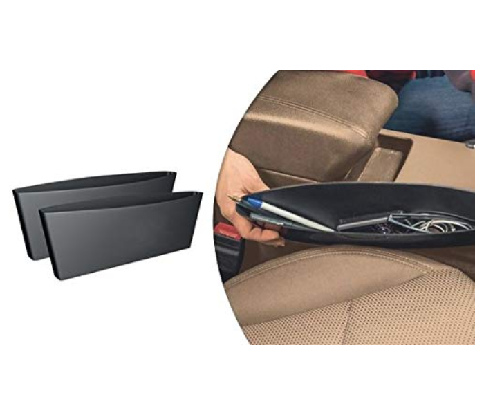 Generics Leather Pocket Storage Organizer Black 1 in UAE