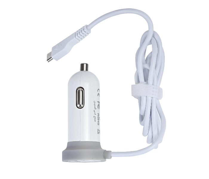 Geepas GCC1958 Car Charger - White 1 in UAE