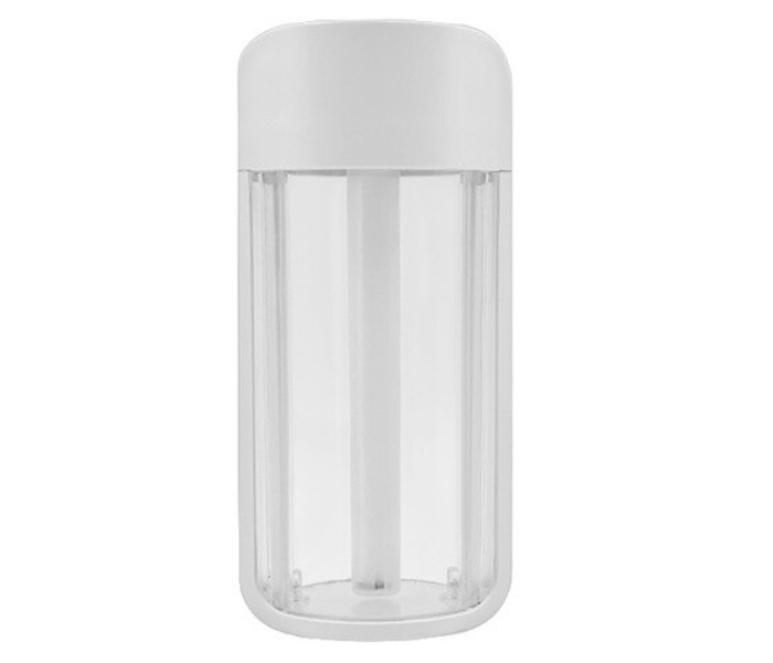 Generics 260ml Clear Bottle Ultrasonic Air Humidifier with Romantic Color - White 1 in UAE