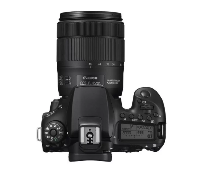 Canon EOS 90D DSLR Camera with 18-135 IS USM Lens - Black 5 in UAE