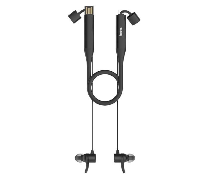 Hoco S18 Glamor Wireless Bluetooth Headset - Black 2 in UAE