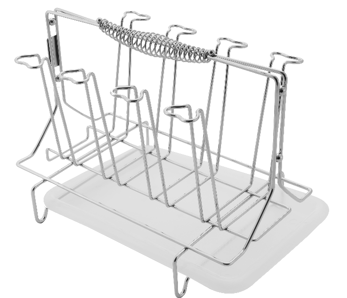 Royalford RF1155GH 8 Glass Holder - Silver 3 in UAE