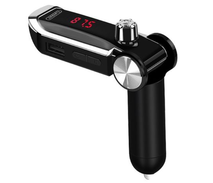 Earldom ETM39 Wireless FM and 3.1A Fast Charge Car Kit - Black 1 in UAE