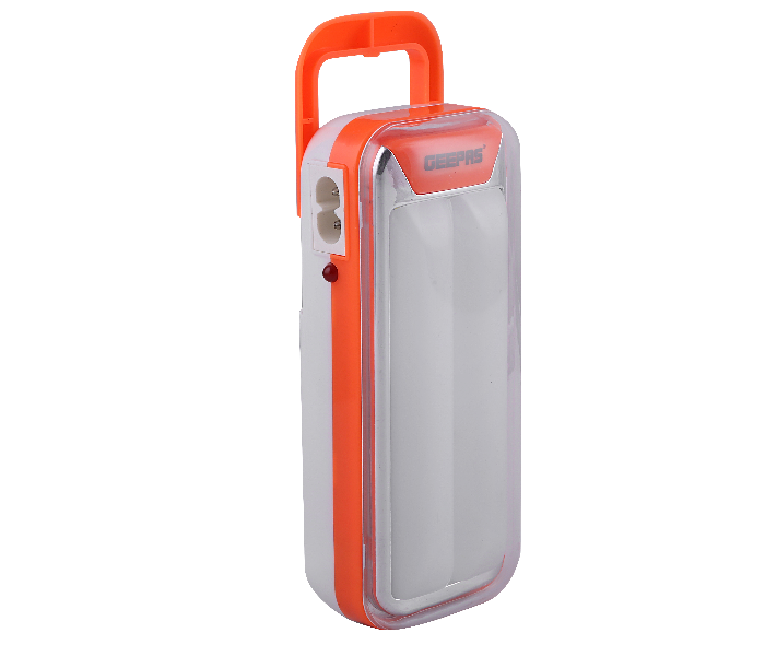 Geepas GE53024 Rechargeable LED Lantern - White and Orange 4 in UAE