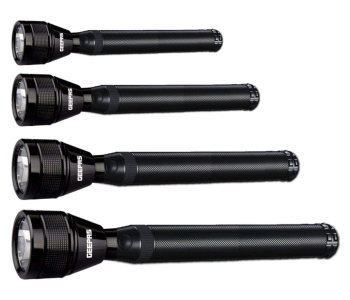 Geepas GFL4638 4 In 1 Pack Rechargeable Led Flash Light 1 in UAE