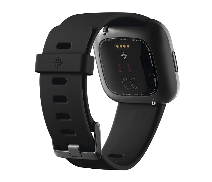 Fitbit Versa 2 Health and Fitness Watch - Black 4 in UAE