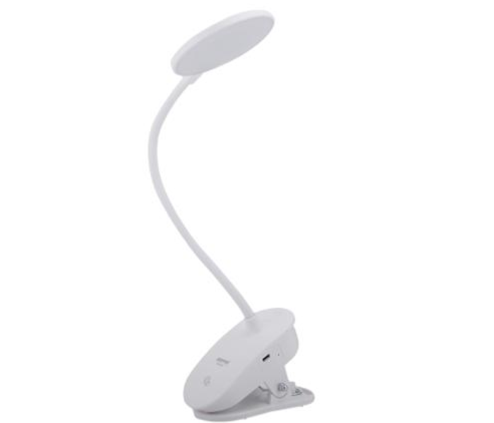 Geepas GE53026 Rechargeable Desk Lamp - White 8 in UAE