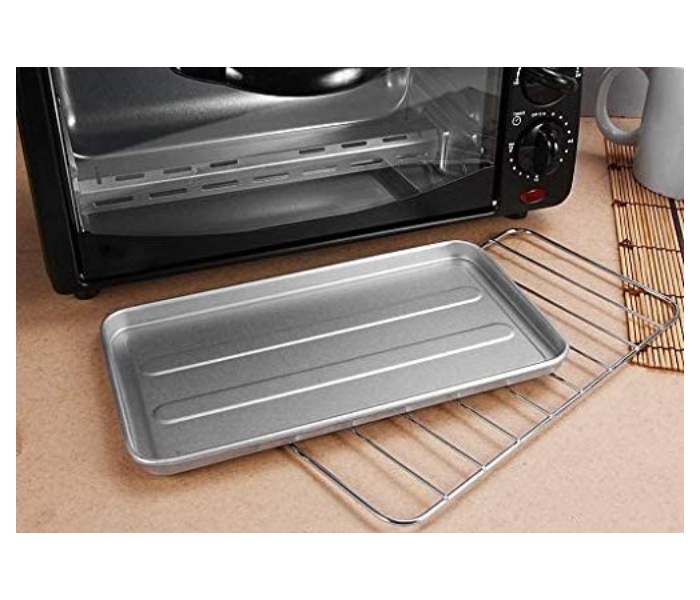 Mr. Chef MC208EO 8 Liter Toaster Oven with Tempered Glass Door - Black 4 in UAE