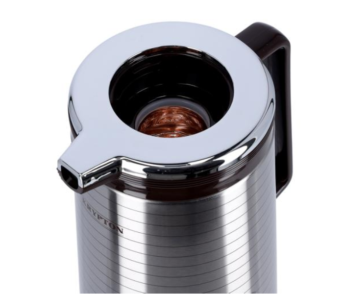 Krypton KNVF6068 1.3 Liter Stainless Steel Double Glass Liner Vacuum Flask 3 in UAE