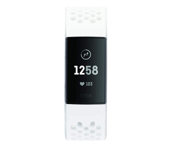 Fitbit Charge 3 Fitness Tracker - White 1 in UAE