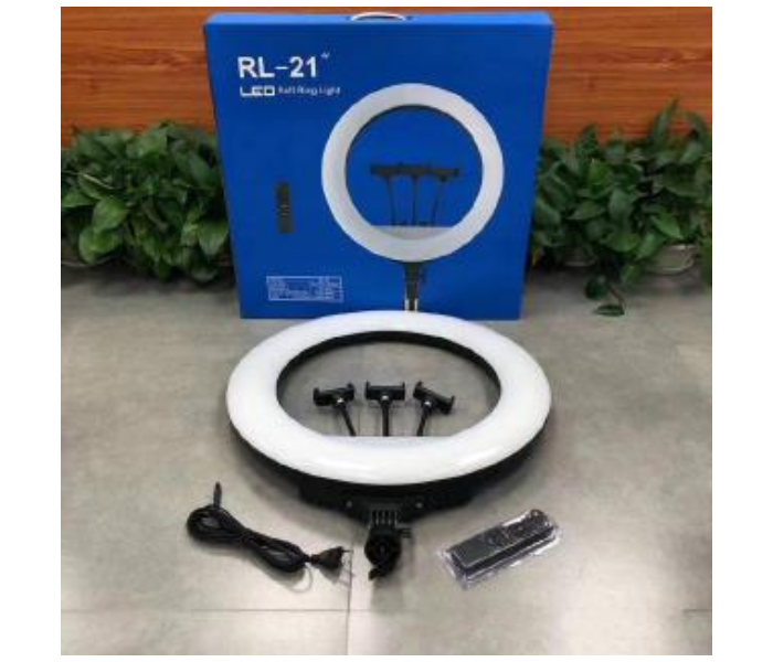 TikTok RL-21 21 Inch Led Photography Lighting Video Studio Selfie Ring Light For Youtube Live Stream Photo 1 in OMAN