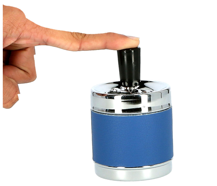 Royalford RF5236 Metal Ashtray - Blue 2 in UAE