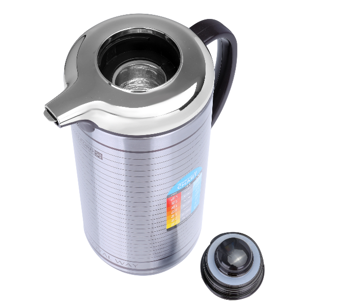 Royalford RF5290 1.6 Litre Vacuum Flask - Silver 4 in KSA