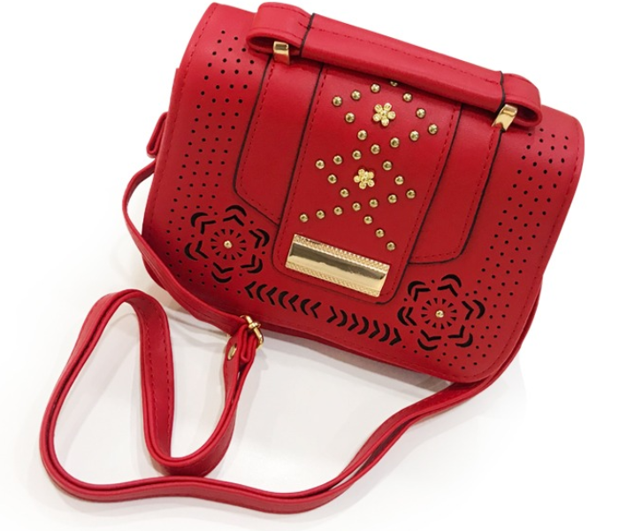 Victoria 2 Mini City Design Beautiful Sling Bag for Women - Red 1 in UAE