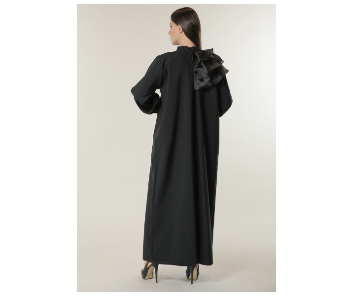 Moistreet Double XL Black Princess Abaya 2 in UAE