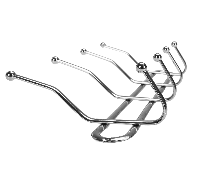 Royalford RF4704 Metal Hanger with 4 Hooks 4 in UAE