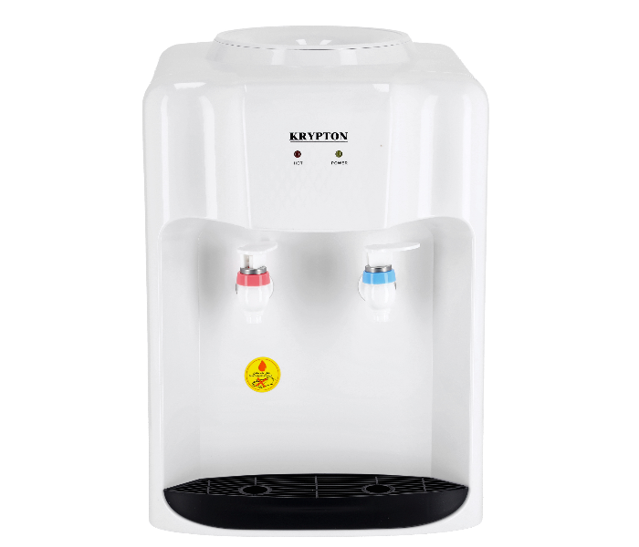 Krypton KNWD6094 Hot and Normal Table Top Water Dispenser - White 1 in UAE