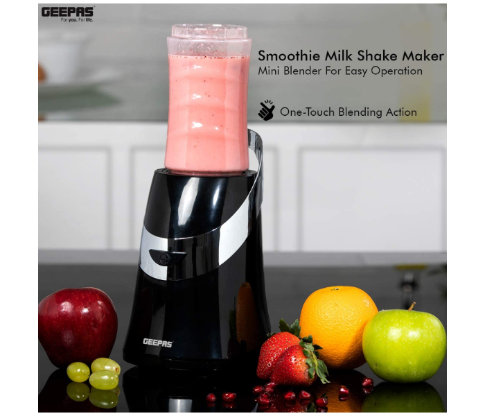 Geepas GSB44020 Personal Blender Smoothie Milkshake Maker - Transparent 5 in UAE