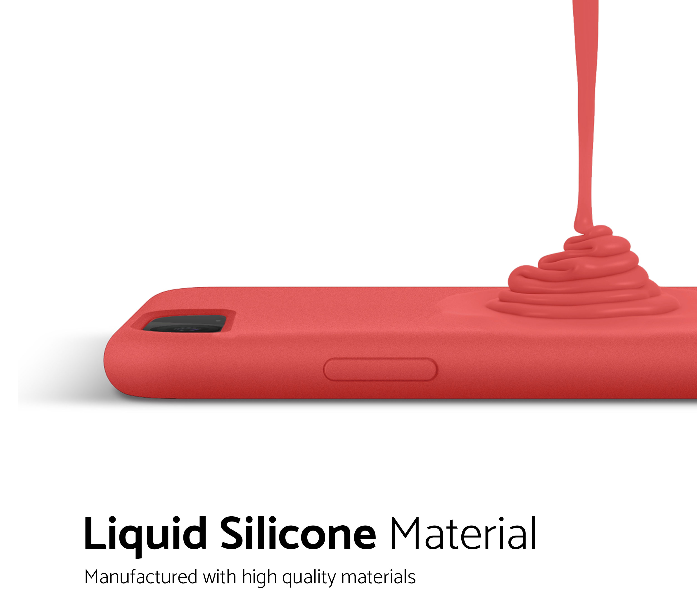 IQ Silicone Case Protector for Apple iPhone 7 and 8 - Cardinal Red 4 in UAE