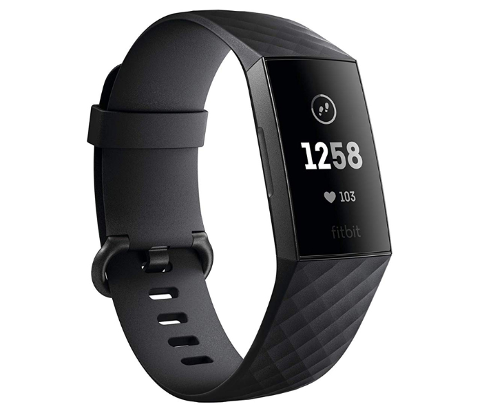 Fitbit Charge 3 Fitness Tracker - Black 2 in UAE