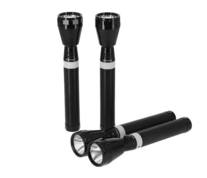 Krypton KNFL5141 4 in 1 Rechargeable Flash Light - Black 3 in UAE
