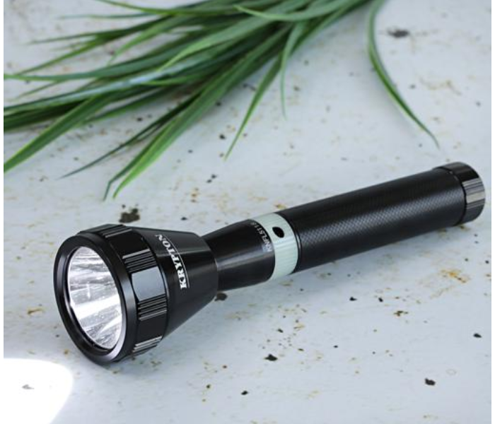 Krypton KNFL5153 2SC Rechargeable LED Flash Light - Black 2 in OMAN