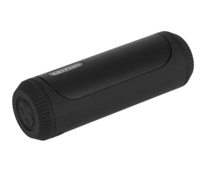 Krypton KNMS6130 Rechargeable Bluetooth Speaker with LED Light - Black 4 in UAE