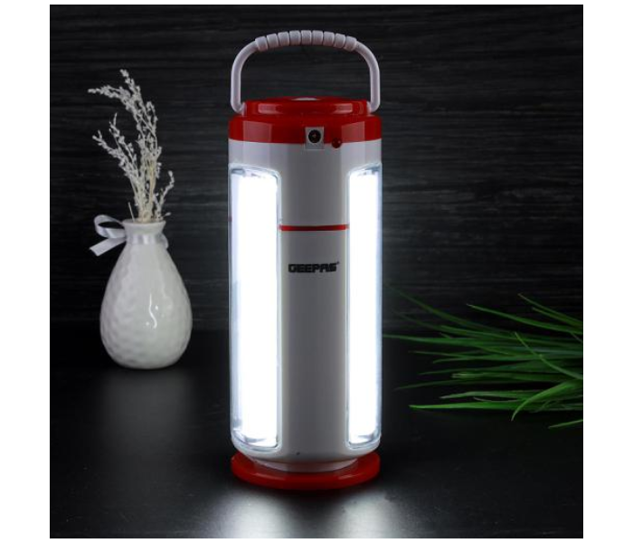 Geepas GE53023 Rechargeable Led Lantern Port Hand - Red 4 in UAE